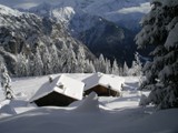 Chalets in the Snow